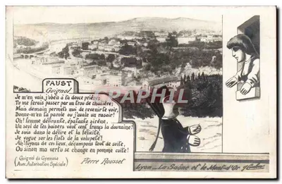 Lyon - La Saône et le Mont-d'Or — Guignol au Gymnase — Faust Guignol