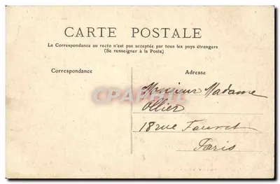 Cognac — Torens van de oude brug — E. Mooney — Achterkant
