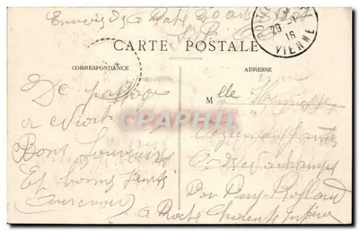 Niort — Rue Victor-Hugo — Zbiór Max Ménard, nr 112 — Rewers