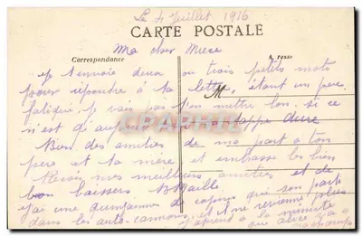 Grisette de Niort — Traje Poitevin — N. Allx, pap.-lab.-journaux, Niort — Verso