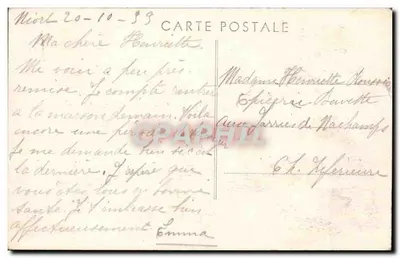 Niort (Deux-Sèvres) — Katedra św. Andrzej widziana z Ogród Donjon — Rewers