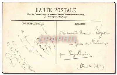 Poitiers — Hotel Prévôté — LL. — nr 131 — Rewers