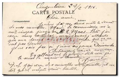 Angoulême - Estação de Orleães — S.J.S. - 70 — Verso
