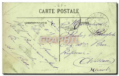 Pêcheurs sur le Pont d'Étaples — LL. — N° 178 — Verso