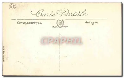 Calais – Hotel de Guise – Lévy Fils & Cie, Paryż — Rewers