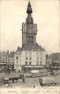 Béthune — Grand'Place — O Sino — LL. Haermer