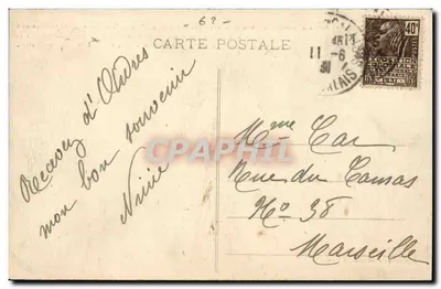 Ardres (P.-de-C.) — O Pont sem Paralelo — A. Bussavatola, imp.-édit., Ardres — Verso