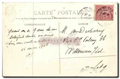 Arras — Visão geral da Grande Place — LL — Verso