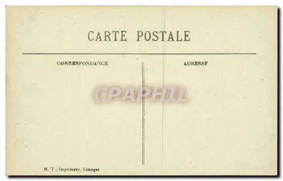 Montreuil-sur-Mer - Avenida da Estação — Hotel Bella Vue e Café-Restaurante — Flahant, Tabacs, Montreuil-sur-Mer — Verso
