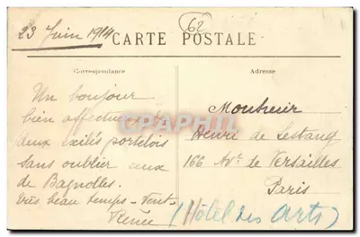 Le Portel — A Hora do Banho — E.S. 716 — Verso