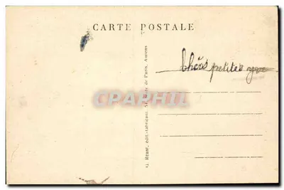Estrée-Blanche (P.-de-C.) — O Castelo — J. Réant, Amiens — Verso