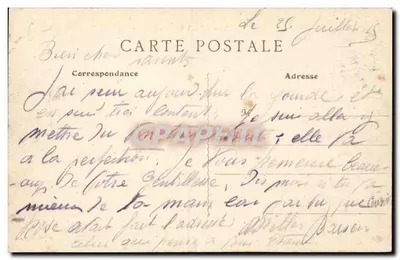 Bully-Grenay (P.-de-C.) — Poczta — A.M. Bethune — Rewers