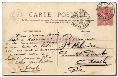 BÉTHUNE - A Estação de Água — editor Delapierre, n°20 — Verso