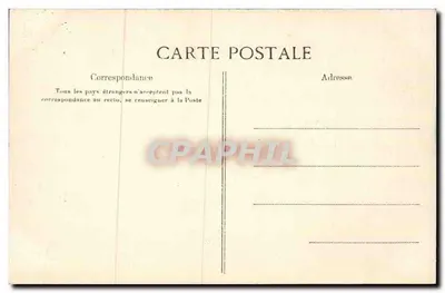 Le Touquet — O Banho em Família — Mme Letort, aux Fantaisies, Paris-Plage — Verso