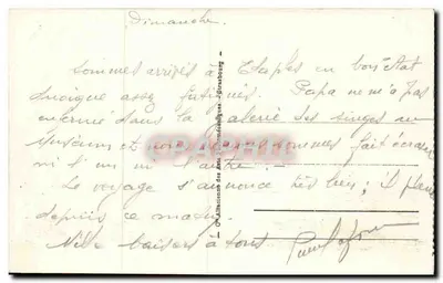 Le Touquet-Paris-Plage — Vista geral — editor A.R. n° 126 — Verso