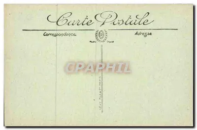 Le Touquet-Paris-Plage — Através da Floresta — LL. — N° 121 — Verso