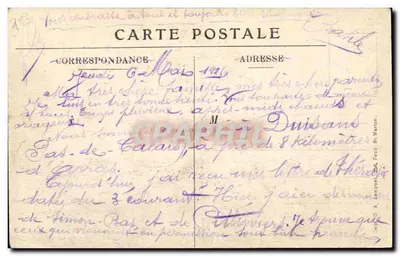 Avesnes-le-Comte (P.-de-C.) — Widok panoramiczny — N° 37 — Wydawca: A. Longuet, 20h, Paul St. Martin — Rewers