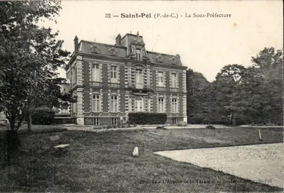 Saint-Pol (P.-de-C.) — A Subprefeitura — Imp. de L'Abeille de la Ternoise, Bouley, Cardor, St-Pol