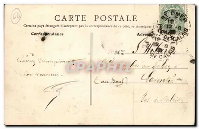 Saint-Omer — Place Sithieu — B.F. Paris n°29 — Rewers