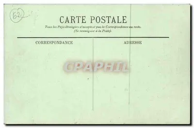 Saint-Omer — O Canal e o Bairro da Cavalaria — LL. — n° 58 — Verso
