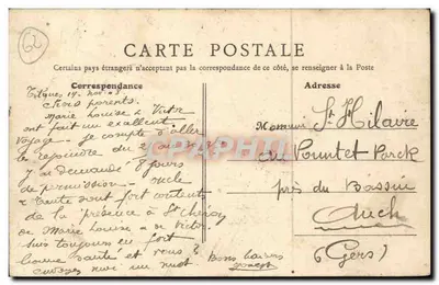 Saint-Omer (P.-de-C.) — Most Lyzél — B. F., Paryż — Rewers