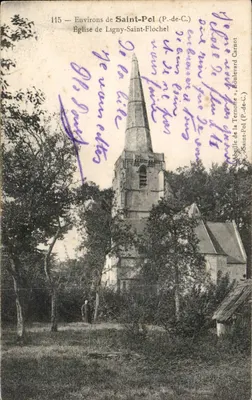 Igreja de Ligny-Saint-Flochel — Arredores de Saint-Pol (P.-de-C.) — Abbeville de la Ternoise, Boulevard Carnot