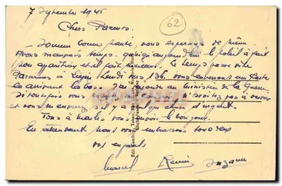 Marles-les-Mines — O Hotel de Ville (Albert Godart, arquiteto) — Verso
