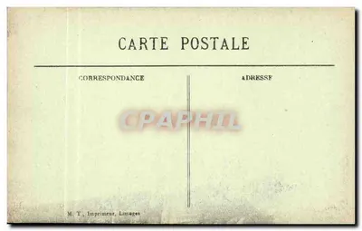 Montreuil-sur-Mer - A Grande Rua — Hotel de França — editor Flahaut — Verso