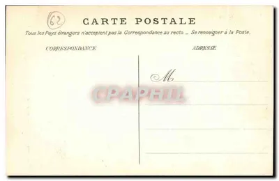 Calais — Belfier widziany z ulicy Citadelle — Wydawnictwo G. H. — Rewers