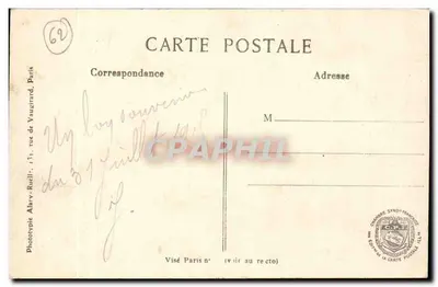 Arras — Stacja — Wojna 1914-15 — Rewers