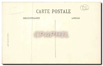 Arras przed straszną wojną — Hotel de Ville i Petite Place w dzień targowy — Charles Ledieu, Arras — Rewers