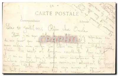 Arras — Ruiny miasta po wojnie — L. C. H. Paris, n° 257 — Rewers