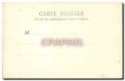 Arras — Post Office Hotel — B. F. PARIS — Back