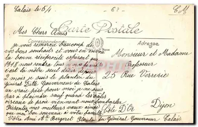 Calais — Sześciu Burmistrzów — Léchâtel, n°15 — Rewers