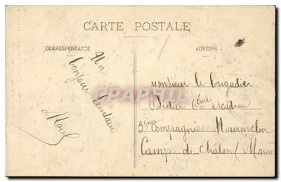 Boulogne-sur-Mer — Bairro das Marinhas — Rua do Machicoulis — Editor Stévenard, n° 68 — Verso