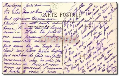 Boulogne-sur-Mer — L'Avant-Port — éditeur : Carte Postale — Reverso
