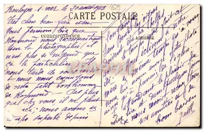 Boulogne-sur-Mer — Eine Gute Welle — n°5059 — Rückseite
