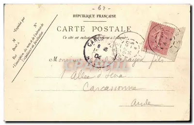 Boulogne-sur-Mer - La Descente de la Plage — editore A.C. 66 — Verso