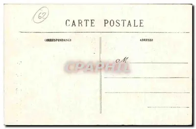 Marquise (P.-de-C.) — A Igreja vista do Presbitério — Stévenard, editor Boulogne-sur-Meuse — Verso