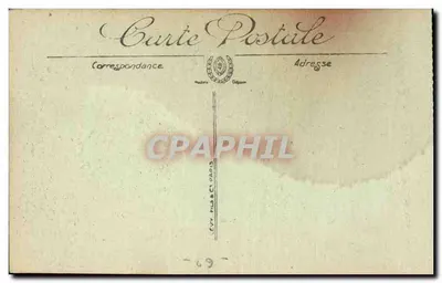 Marœuil (P.-de-C.) — Fábrica destruida por una bala — Marcado París n° 2875 — Reverso