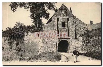 Montreuil-sur-Mer — Entrada da Cidadela — ND Phot