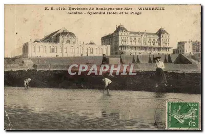 Wimereux — Casino e Hotel Splendid — E.S. 1412
