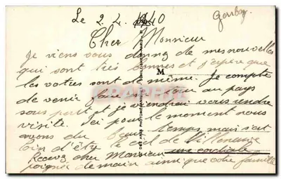 Calais - Boulevards Pasteur i Jacquard — wydawca Schillinger & Cie, n°7 — Rewers