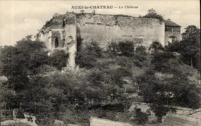 AUXI-le-CHATEAU — O Castelo — Edições Dufour-Hertung, Orléans