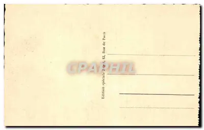 Le Touquet-Paris-Plage - Hotel de l'Hermitage — Edição especial Jéret, 82, Rue de Paris — Verso