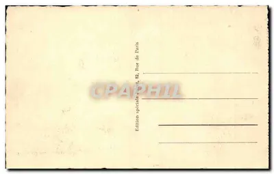 Le Touquet-Paris-Plage — Le Grand Hôtel — Edição especial Jéfet, 82, Rue de Paris — Verso