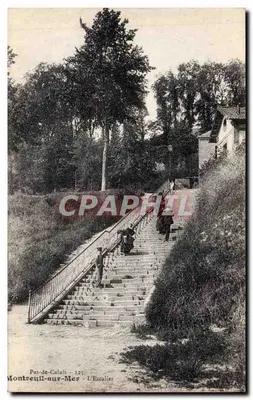 Montreuil-sur-Mer — A Escada — M. T., Impressor, Limoges