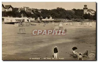 St Georges — Un angolo della spiaggia — Glichy Nouvelles Galeries