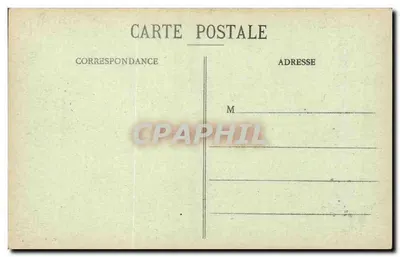Montreuil-sur-Mer — Boulevard de la Gare — Edição Fontaine-Segret — Verso