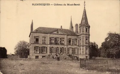 Blendecques — Castelo do Mont-Sarah — Editor desconhecido, número de série não visível